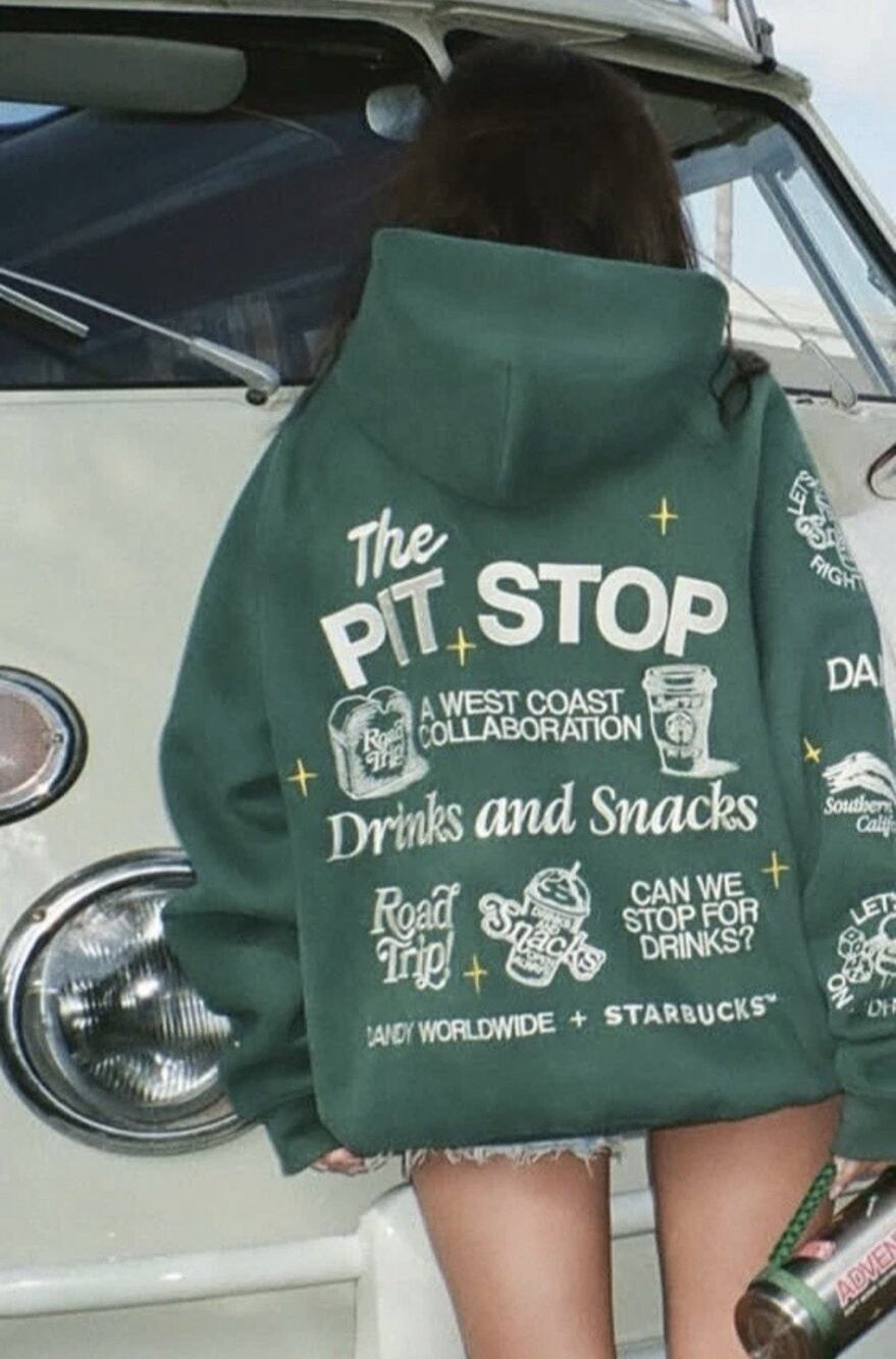 Dandy Worldwide x Starbucks hoodie size Small IN HAND SHIPS ASAP 💚🩶